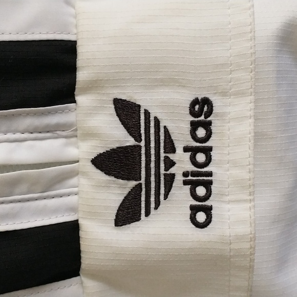 Adidas Pullover Hoodie Jacket Outerwear Mens Black and White Size Large - Picture 7 of 12